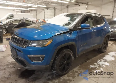 2019 Jeep Compass Altitude 4X4 из США, поврежденный, VIN 3C4NJDBB2KT593066